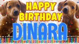 Happy Birthday Dinara! ( Funny Talking Dogs ) What Is Free On My Birthday