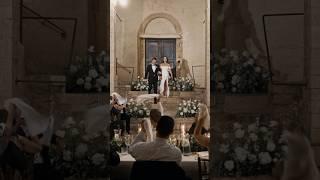 POV: You’re Getting Married in a Historic Italian Abbey  #WeddingVideo