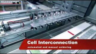 solar cell manufacturing and solar panel production by suntech