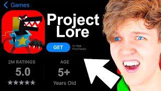 We Try *FAKE* App Games! ...PROJECT PLAYTIME VS ALPHABET LORE?!?