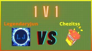 1v1 LegendaryJun VS Chezitss | ZombsRoyale.io