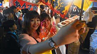 Kurayami Street Food @ Tokyo Darkness Festival - Kurayami Festival Japan Golden Week くらやみ祭り