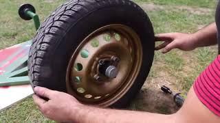 How to make trike using ￼Car Wheels
