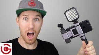 DJI Osmo Pocket VLOGGING RIG - PGYTech Phone Holder+ and Accessories