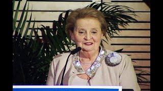 Honoring Madeleine Albright