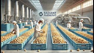 How Farmer Harvesting millions Cashew Nuts and Processing in Modern Factory