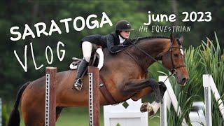 last show before JHF! || saratoga horse show vlog