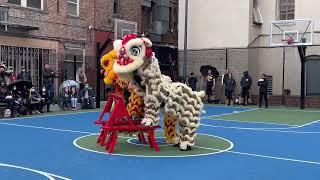 Wong Gar Hung Kuen San Francisco Lion Dance at Kung Fu Day San Francisco Chinatown March 19, 2022