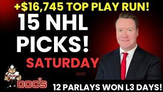 CROY'S RINK REPORT: 15 NHL PICKS FOR SATURDAY! Expert NHL Picks and Predictions Today 12/14/24