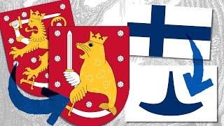 Finland's flag and coat of arms are OUTDATED – Finnish national symbols redesigned