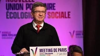 Meeting de la Nouvelle Union Populaire Écologique et Sociale à Paris - #NupesParis