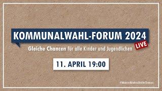 Kommunalwahl-Forum 2024 - Mainz