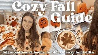 A COZY GIRLS GUIDE TO FALL 2024 // Fall Bucketlist, TBR & More! 