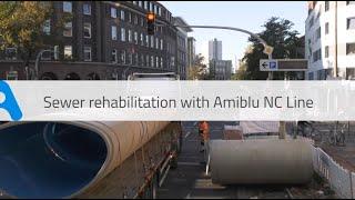 Sewer rehabilitation with Amiblu NC Line