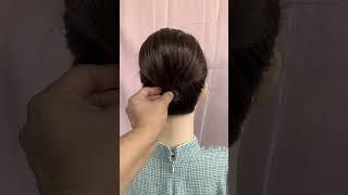 #haircut #hairstyle #half-tied hair