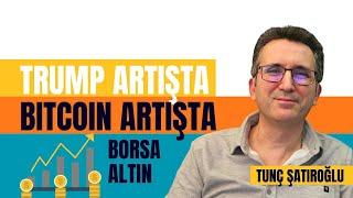 Trump Artışta, Bitcoin Artışta