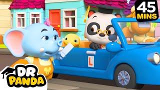 Driving Panda + More! | NEW COMPILATION | Dr. Panda