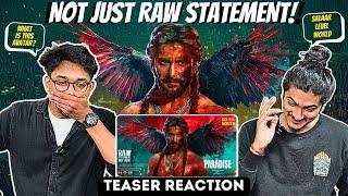 The Paradise Glimpse Reaction: RAW STATEMENT | Nani | Srikanth Odela | Anirudh | SoSouth