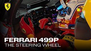 Ferrari Hypercar | Tech Insight: The Ferrari 499P Hypercar Steering Wheel