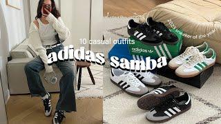 10 casual outfits with adidas sambas