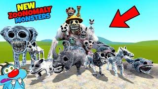 Oggy Found New ZOONOMALY Monsters In Garry Mods With Jack