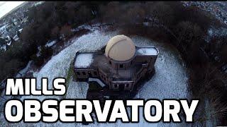 Mills Observatory Lochee Park Dundee in the Snow :- DJI Phantom 2 Drone + GoPro Hero 3