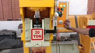 C Type Hydraulic Power Press 20 Ton Capacity