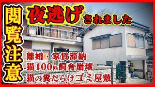 【閲覧注意】夜逃げされました！もう大家やめます！家賃滞納、ゴミと糞尿まみれ、ねこ100匹飼育崩壊、無茶苦茶にされました！【ねこ】【飼育崩壊】【夜逃げ】【不動産投資】【不動産】【リフォーム】【ゴミ屋敷】