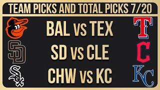 MLB Picks and Predictions Today 7/20/24 | MLB Picks Today 7/20/2024