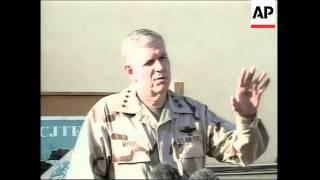 WRAP Top US general visits, briefing