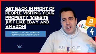 How to get back infront of people visiting your property website! NEW Estate Agent Facebook Training