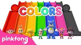 Learn Colors with Hogi's Friends｜Colors Song｜Hogi gioca con i colori｜Pinkfong! Canzoni per Bambini