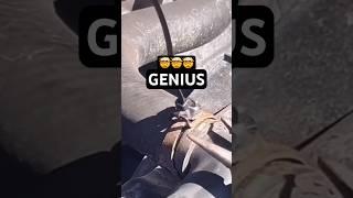 GENIUS DIY Mechanic Hack for Spring Band Hose Clamps Removal #mechanic #carrepair #diy