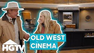 Jasmine And Ty Transform Old Movie Theatre Into An Old West Attraction! | Home Town Kickstart