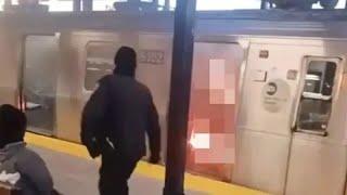 NYC Subway Horror: Man Sets Woman on Fire in New York Subway Car, Watches as She Gets Burnt Alive