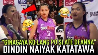 Loraine Pecaña IDOL niya raw si DEANNA WONG sa PAG-SWAG! Dindin Manabat TAWANG TAWA kay Loraine!