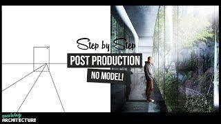 How to Architectural Visualization -  Photoshop Tutorial