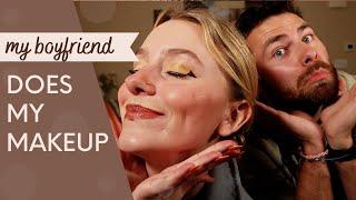 My Boyfriend Does My Makeup! | Audra Miller