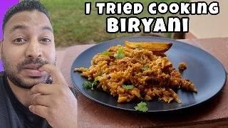I Tried Cooking BIRYANI plus I have an Announcement