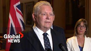 Ontario's Doug Ford addresses US-Canada trade progress amid Trump tariffs | FULL