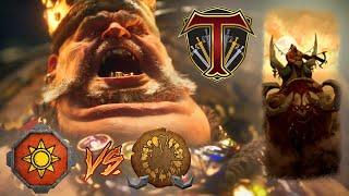 BIG HARPOON BOYS | Ogre Kingdoms vs Lizardmen - Total War Warhammer 3
