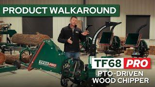 Woodland Mills TF68 PRO PTO-Driven Wood Chipper Walkaround