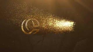 Particles Gold Logo DaVinci Resolve Templates