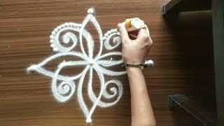 Rangoli using fevicol bottle designs for beginners @easyrangolidaily7850