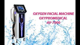 Oxygen Facial Machine OxyProMedical AV-7000. Beauty equipment by Alvi Prague