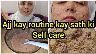 Today was My day || Full Day Routine || self care: hair, Face Mask || Busy Routine