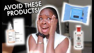 5 SKINCARE PRODUCTS YOU NEED TO AVOID! Stop Using These RIGHT NOW! Tanicha Rose