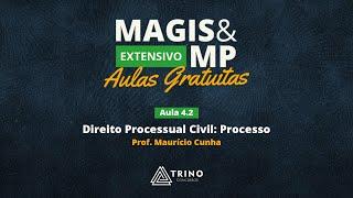 Aula 4.2 – Direito Processual Civil: Processo - Prof. Maurício Cunha