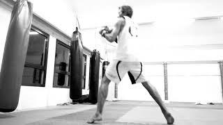 Technique for mma, stop kick after hight kick