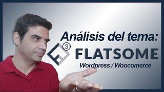  Plantilla FLATSOME Wordpress / Woocommerce - Análisis - características - review